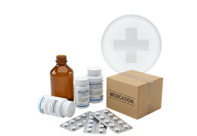 Medical items courier