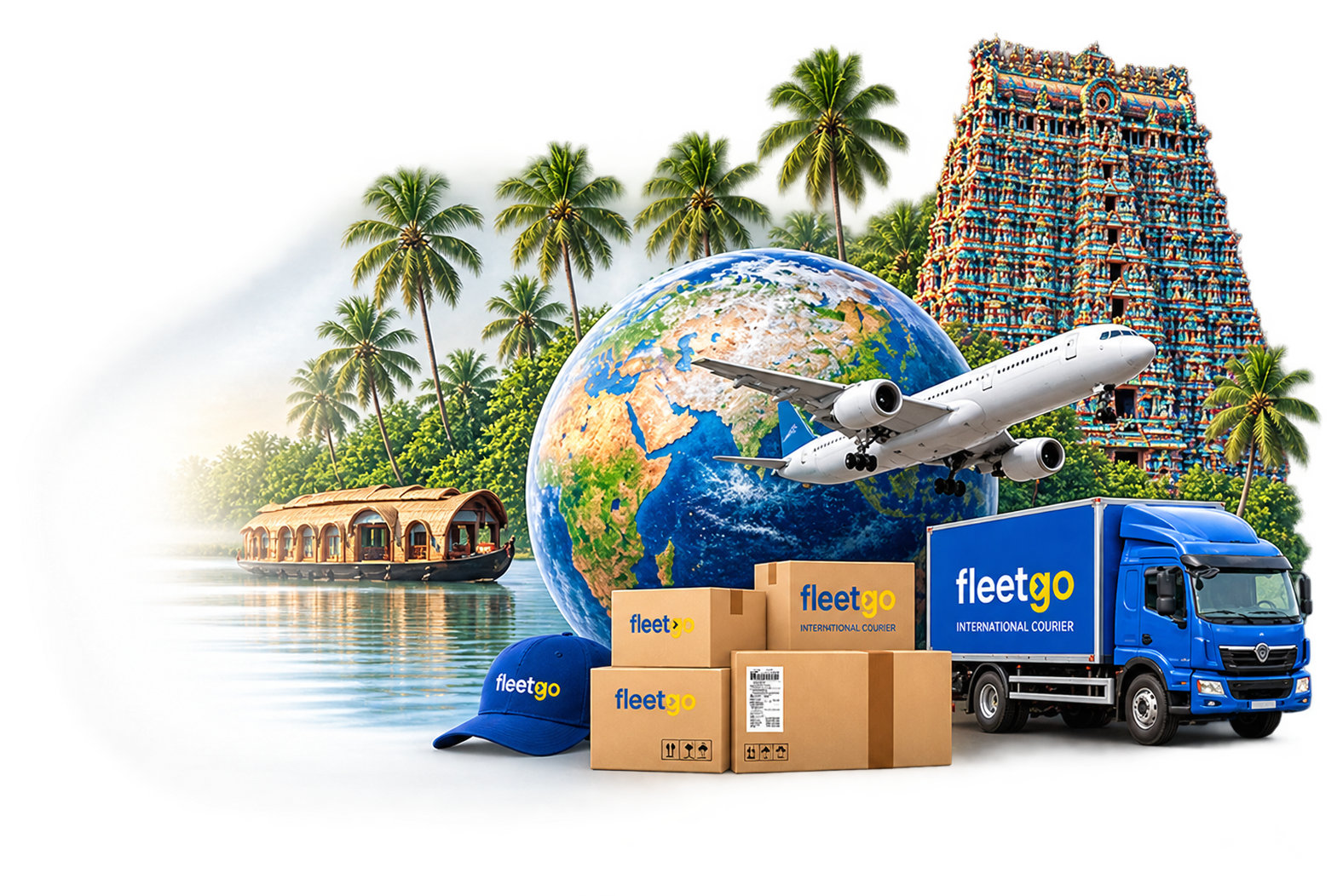international courier service in kerala
